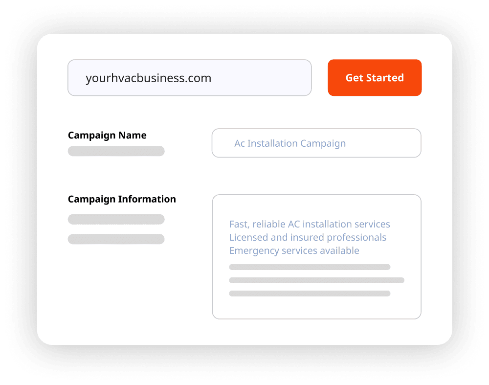 Fusion agent gets your information, you get an ad campaign